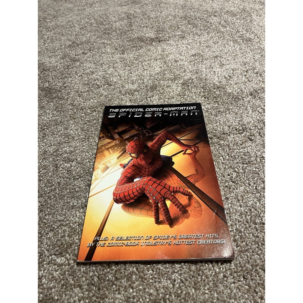SPIDER-MAN THE MOVIE Official Comic Adaptation SC VF 8.0 1st Printing Marvel